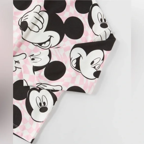 Zara Girls Mickey Mouse Printed Top- Size 13-14 -NWT - Picture 3 of 3
